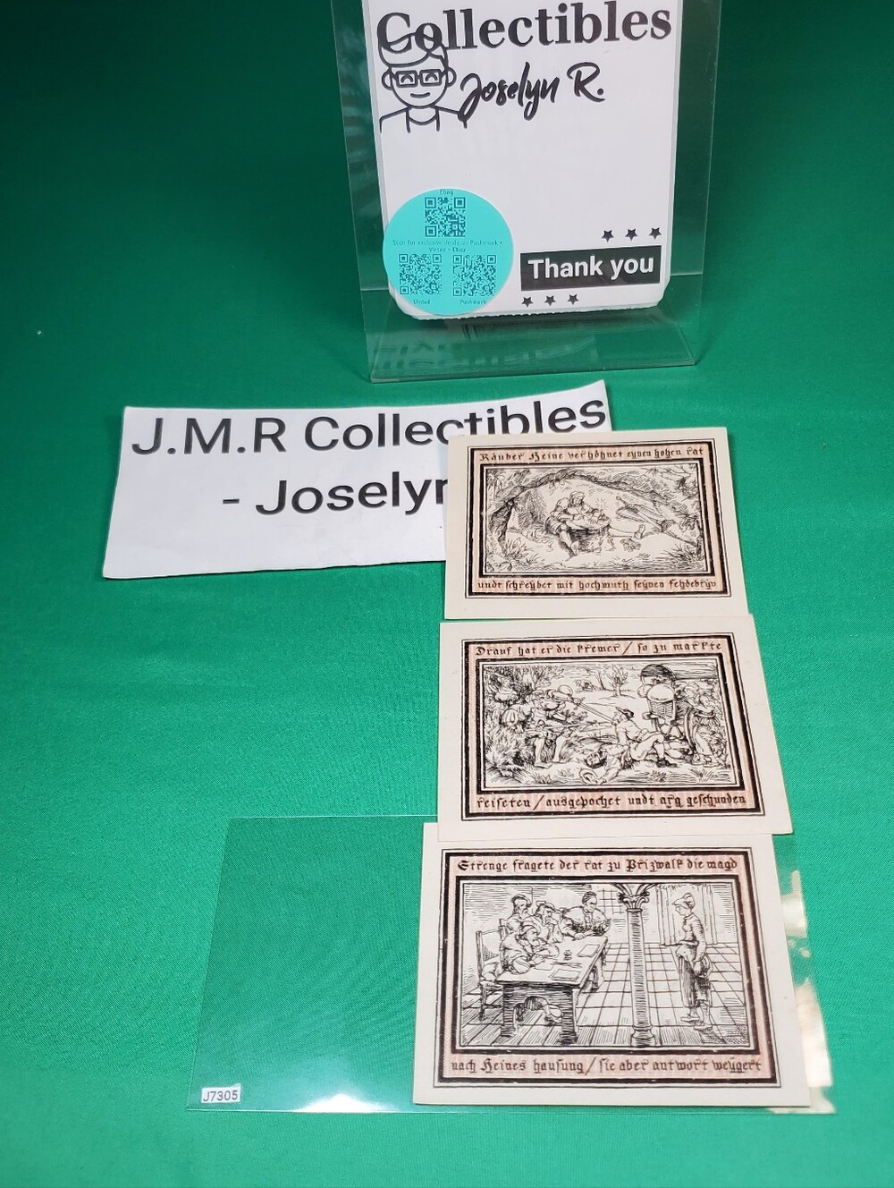 pritzwalk notgeld lot of 3– 1922 weimar emergency notes 50pf, 75pf, 1.50 mark